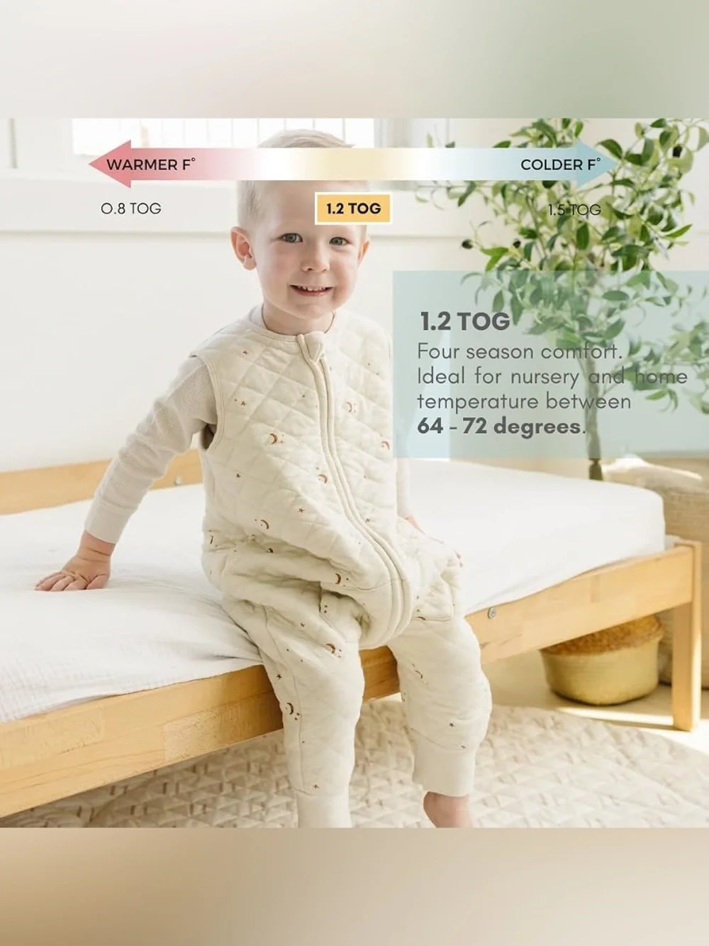 NWOT Tealbee Dreamsuit Toddler Walker Sleep Sack